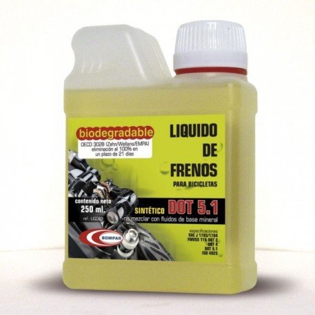 Bompar fluido de freio Dot 5.1