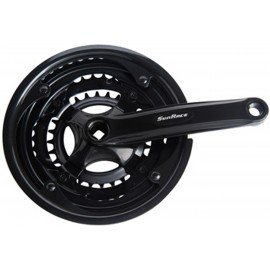 SunRace FCM2B - Set de Platos y Bielas